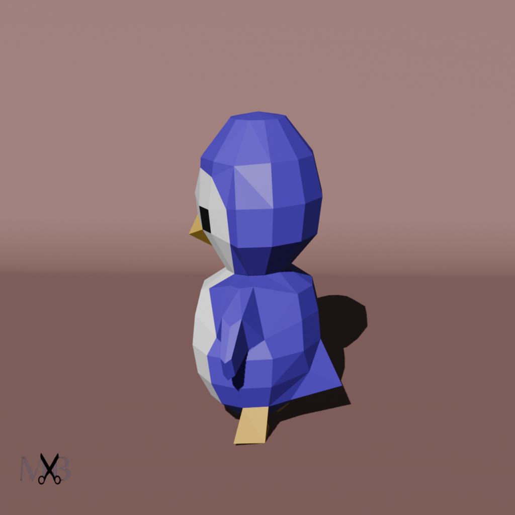 Penguin 3D PaperCraft – Digital Download  Bring creativity and fun to your kids!