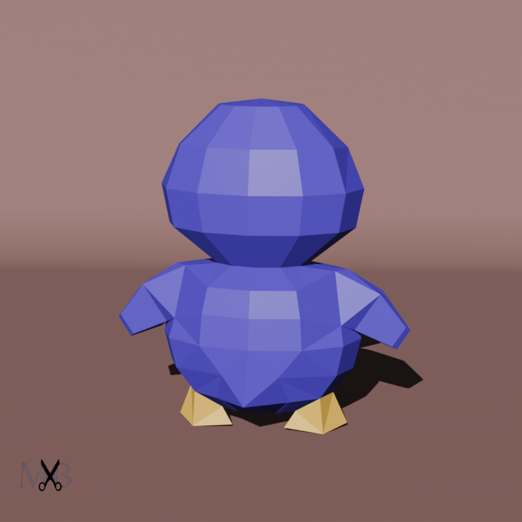 Penguin 3D PaperCraft – Digital Download  Bring creativity and fun to your kids!